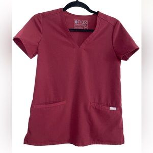 Figs Casma Scrub Top